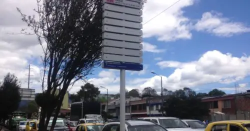 PARADERO SITP PARQUE METROPOLITANO SIMON BOLIVAR  163A05